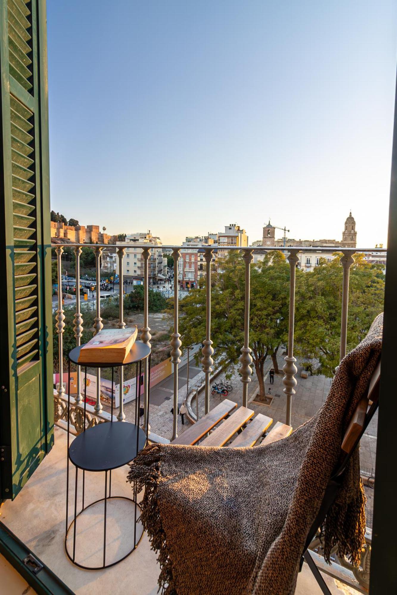 Malaga Center Flat Balcony At Picasso'S Home Exterior foto